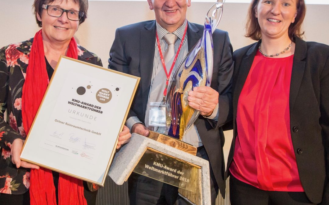 Die Weltmarktführer haben gewählt – KMU-Award 2018 vergeben